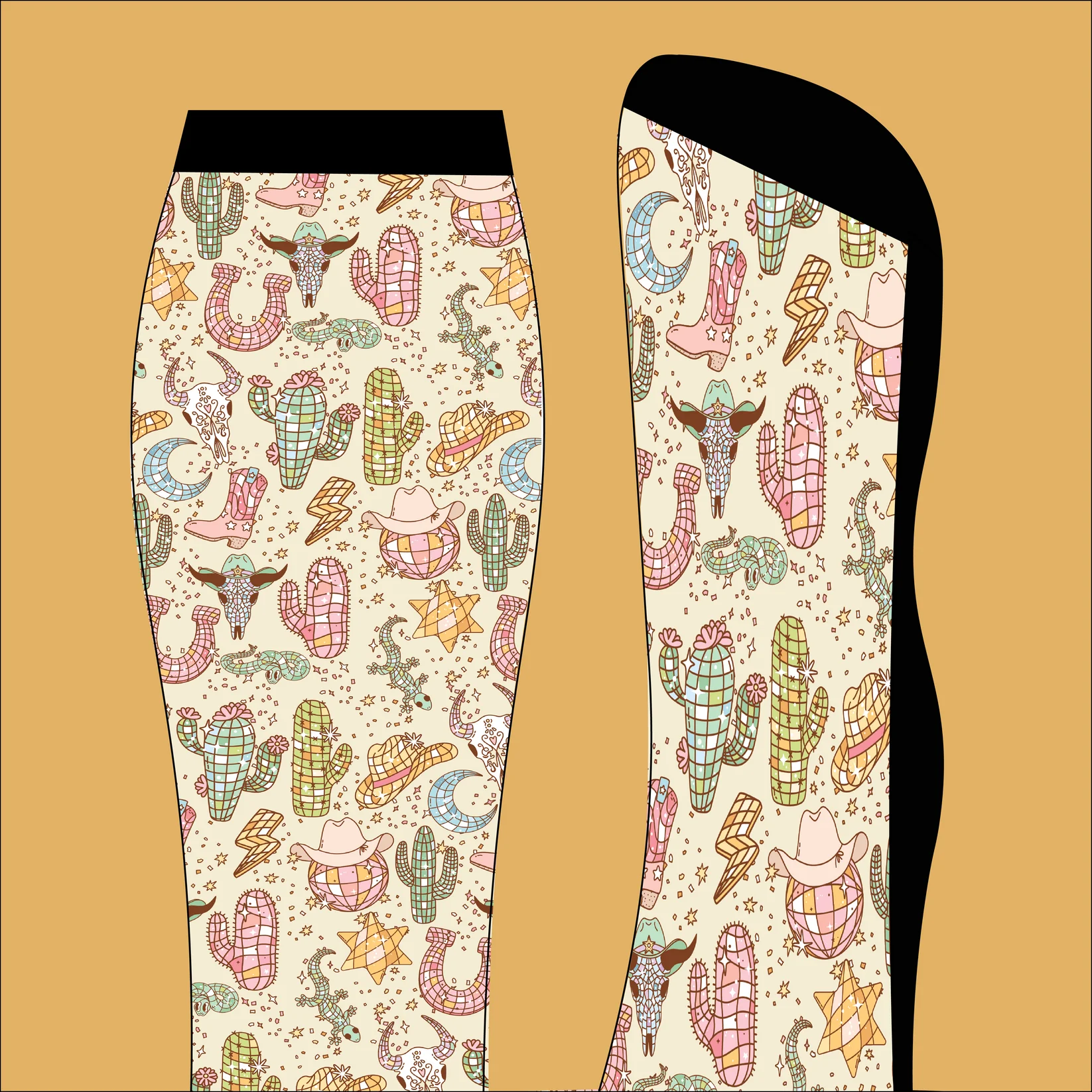Limited Edition Disco Cowgirl Socks  dreamers & schemers